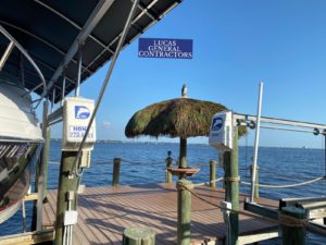 Cape Coral Florida Tiki Hut On Docks Builders